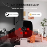 AzureGuard 1080P WiFi Window Camera - Full Color Night Vision Plus Two Way Audio