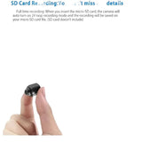 Compact HD WiFi Security Camera With Night Vision Audio