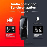 Discreet 1080P Mini Camera Watch Bracelet DVR For Secret Video Recording