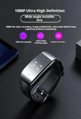Discreet 1080P Mini Camera Watch Bracelet DVR For Secret Video Recording