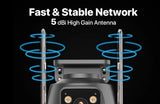 DUREVIN Dual - Lens 4K 8MP HD Outdoor WiFi PTZ IP Camera - Auto Tracking Security