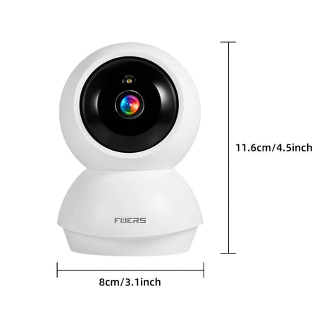 Fuers 5MP WiFi Camera - Automatic Tracking For Tuya Smart Home Security Hub Plus