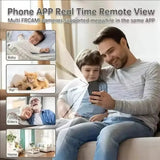Full HD 1080P Mini WiFi Camera for Easy Remote Monitoring and Home Surveillance