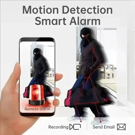 Full HD 1080P Mini WiFi Camera for Easy Remote Monitoring and Home Surveillance