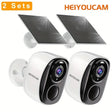 HEIYOUCAM BW4 Wireless Outdoor Security Camera - 2K Battery Spotlight Siren WiFi