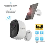 HEIYOUCAM BW4 Wireless Outdoor Security Camera - 2K Battery Spotlight Siren WiFi
