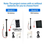 HomeGuard Mini WiFi Camera - 1080P Full HD Night Vision Remote Monitoring Pro AI