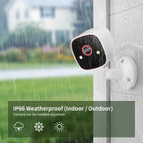 Jennov Night Vision 2K HD Wireless Security Camera Outdoor IP66 Waterproof