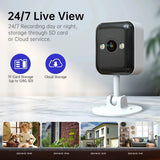 JOOAN 3MP Outdoor WiFi Camera Motion Alerts With Two Way Audio Night Vision