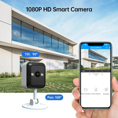 JOOAN 3MP Outdoor WiFi Camera Motion Alerts With Two Way Audio Night Vision