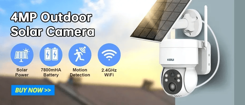 Kerui K259 Mini WiFi Cameras 5MP 8MP 4K - Tuya Smart Auto Tracking Home Security