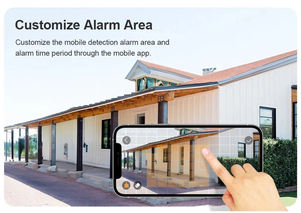 LS Vision 4G WiFi Outdoor Solar Camera - 8MP Dual Lens Night Vision WaterproofCCTV