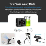 Mini 1080P Nanny Cam Night Vision Motion Activated Indoor Outdoor Security