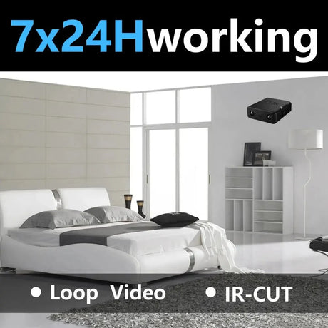 Mini Camera 1080P HD Video Discreet Night Vision For Motion Detection 32GB