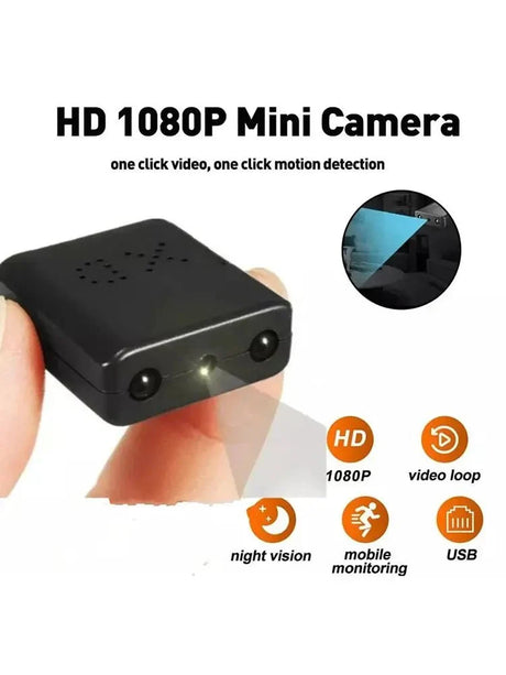 Mini Camera 1080P HD Video Discreet Night Vision For Motion Detection 32GB