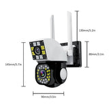 Neye Dual Lens Wireless Outdoor Camera - 1080P HD Security Surveillance Pro Line