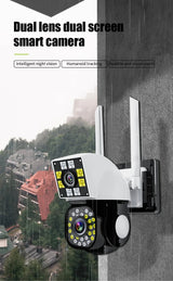 Neye Dual Lens Wireless Outdoor Camera - 1080P HD Security Surveillance Pro Line