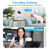 Noahtec Smart Robot Camera WiFi 1080P Night Vision Two Way Audio Auto Tracking