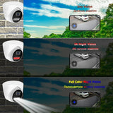 NovaGuard 4K PoE Dome Camera IP Onvif H.265 - Color Night Vision Clarity With AI