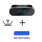 OPUYYM 4K Wireless Clock Camera Night Vision Motion Detection WiFi Always Safe