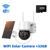 Solar Powered Outdoor Security Camera With Smart Detection