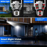 Outdoor AI Security Camera With 6K Surveillance Tracking