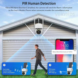 Solar Powered Outdoor Security Camera Advanced Surveillance