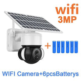 Solar Powered Outdoor Wireless Security Camera Weatherproof
