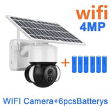 Solar Powered Outdoor Wireless Security Camera Weatherproof