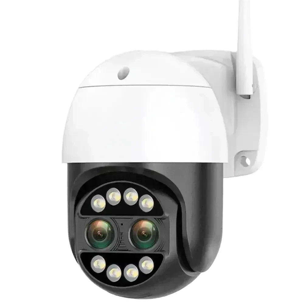 8MP WiFi Security Camera with Dual Lens Night Vision