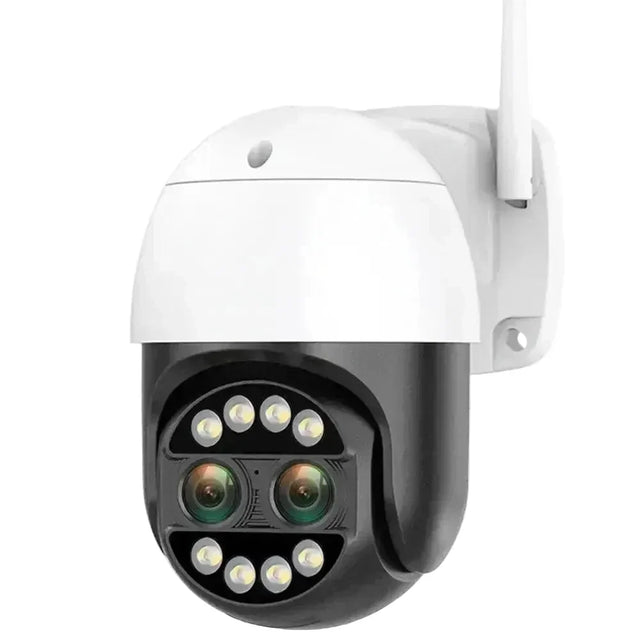 8MP WiFi Security Camera with Dual Lens Night Vision