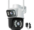 4K PTZ WiFi Security Camera With AI Detection Night Vision
