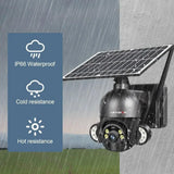 Solar Security Camera Outdoor Surveillance With WiFi Power