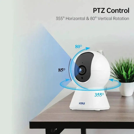 Kerui Mini WiFi Security Cam AI Detection Night Vision 1080P