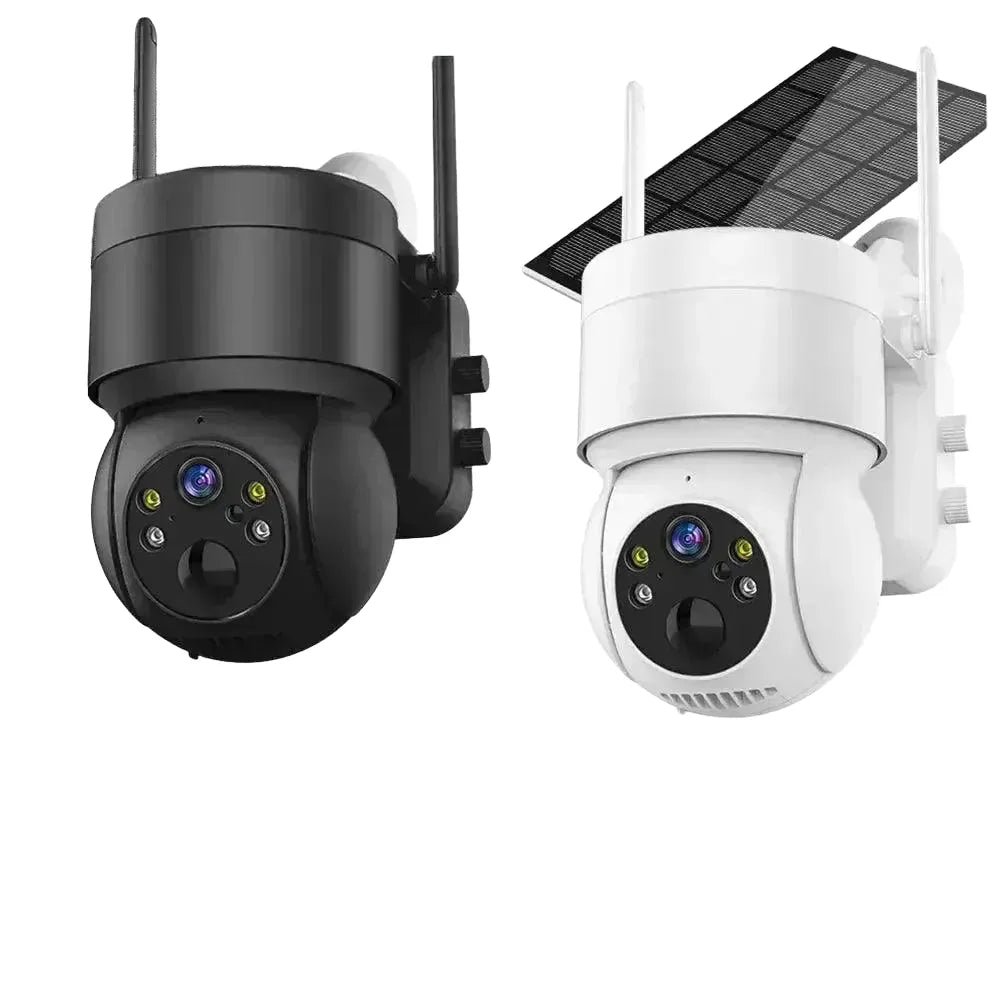 Solar Powered Outdoor Wireless Security Camera System