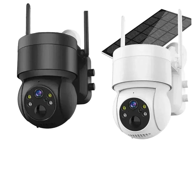 Solar Powered Outdoor Wireless Security Camera System