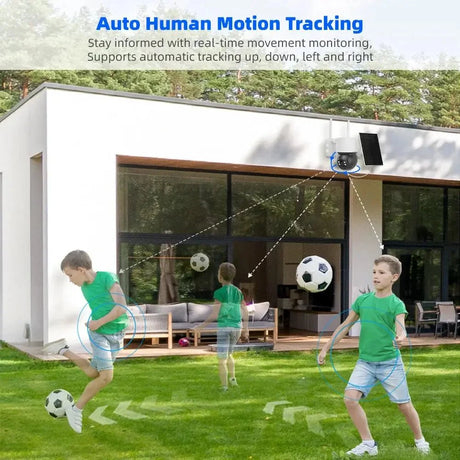 Tredruns Tuya SmartLife Solar 4G PTZ CCTV Camera 3MP Battery Outdoor Security Pro