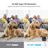 Outdoor Wireless Security Camera 3MP 1296P With WiFi For Property Monitoring