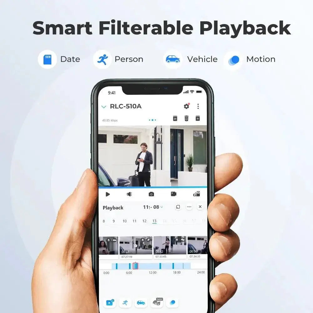 Reolink Advanced Outdoor Smart Security Camera Solution