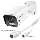 SecureVision 4K 8MP IP PoE Outdoor Bullet Camera - Color Night Vision H265 4KCam