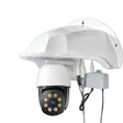 ShieldGuard Weatherproof Dome Turret Camera Cover - Rainproof Outdoor Protection