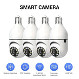 Smart Bulb Security Camera 360 Degree WiFi 5GHz Outdoor E27 Socket See Angles