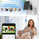 SolarGuard 1080P Solar Outdoor Camera - PIR Motion Alarm With Cloud StorageX Pro