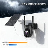 SZSINOCAM US 4G Solar Outdoor Security Camera With Human Detection Night Vision