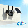 SZSINOCAM US 4G Solar Outdoor Security Camera With Human Detection Night Vision