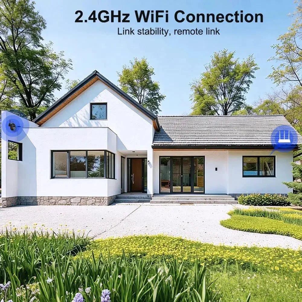 SZSINOCAM WiFi PTZ Camera With Auto Tracking And Two Way Audio For Home Security