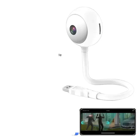 Tuya 5MP Mini WiFi Indoor 2K Security Cam AI Auto Tracking Baby Monitor For Home