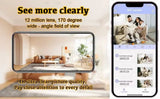 UN6 Ultra Mini 0.9 Inch Camera With Night Vision And Motion Detection For Home