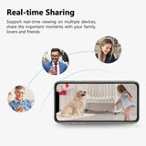 Vstarcam Indoor Security Camera 360 Coverage Night Vision 2 - Way Audio Alerts
