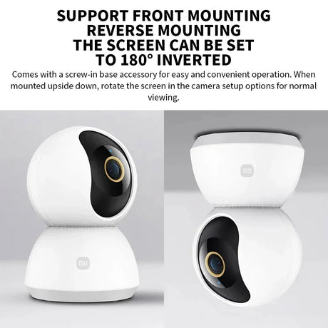 Xiaomi Mi PTZ 2K Security Camera - 360 Degree Coverage AI Detection Night Vision